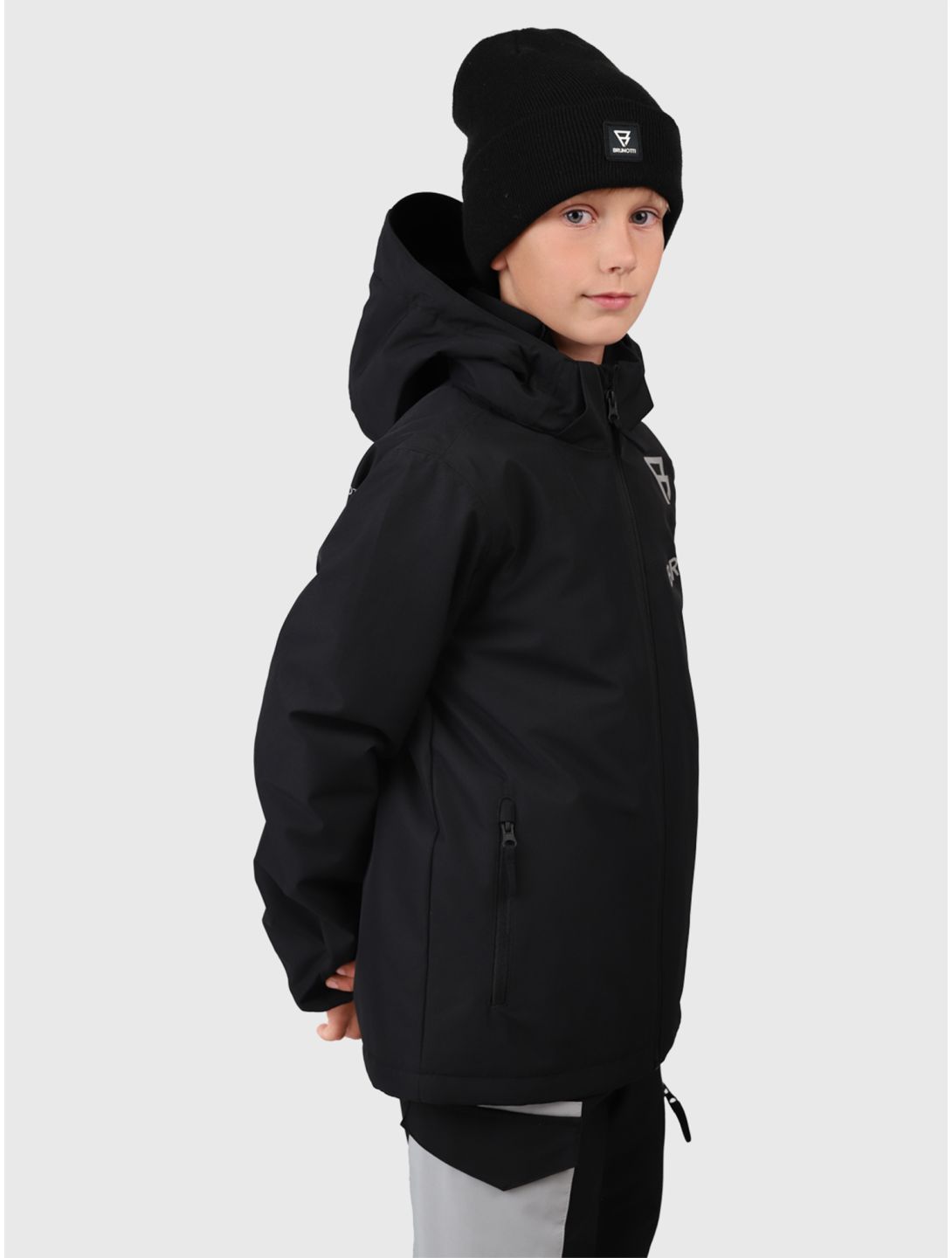 Brunotti, Navigaty chaqueta de esquí niños Black negro 