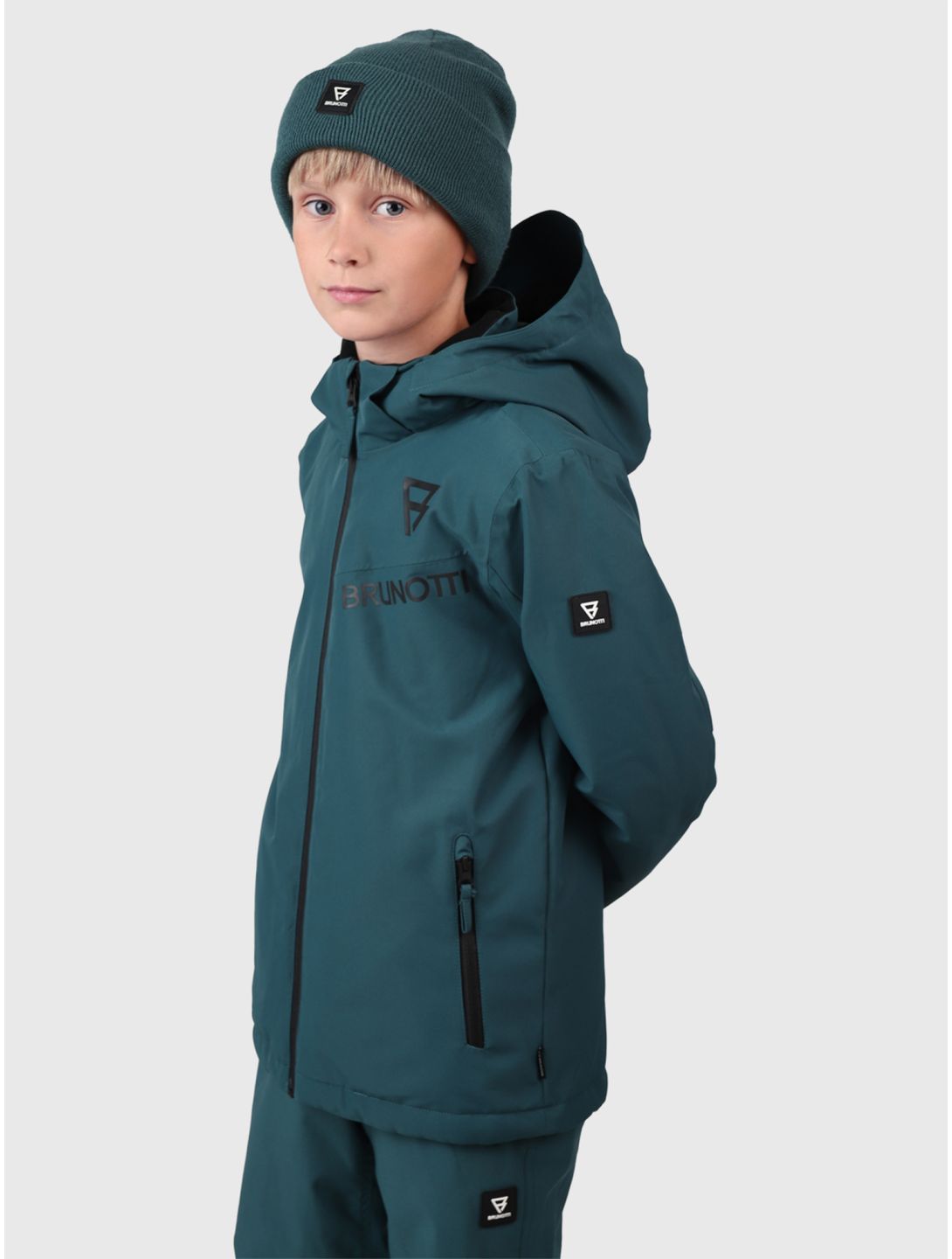 Brunotti, Navigaty chaqueta de esquí niños Fuel Green verde 