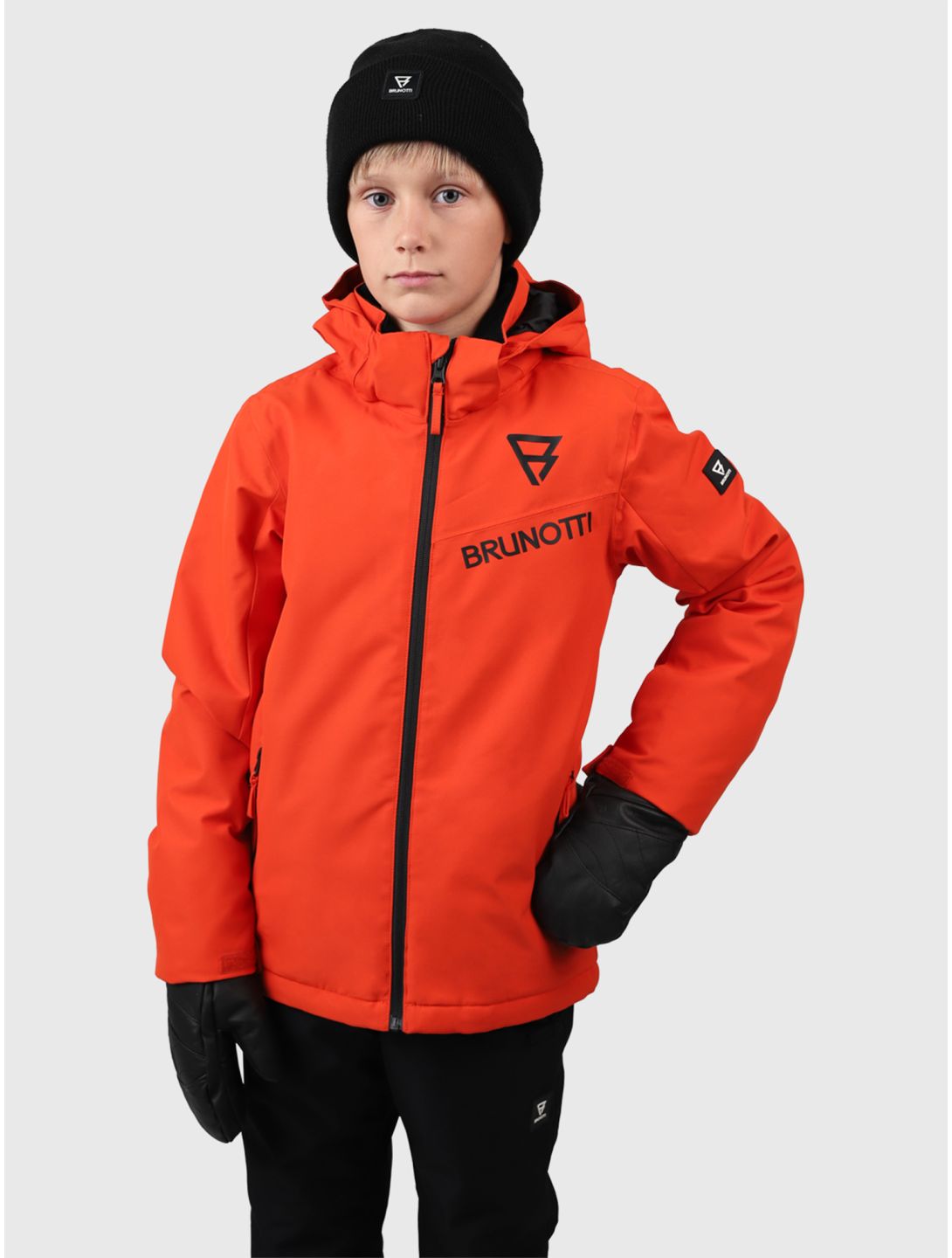 Brunotti, Navigaty chaqueta de esquí niños Mandarin naranja 