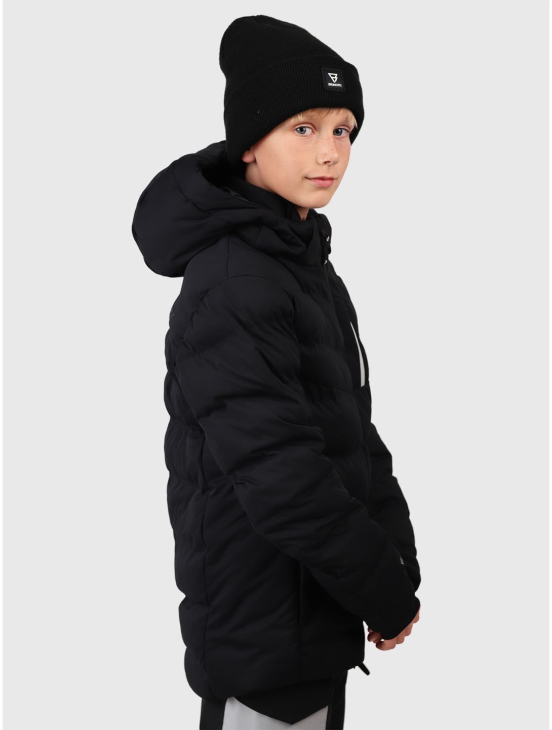 Brunotti, Sanclairy chaqueta de esquí niños Black negro 