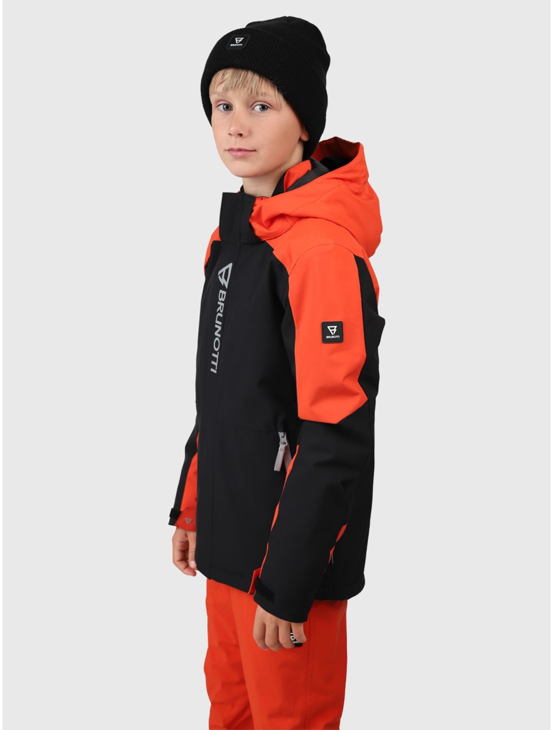 Brunotti, Sheldony chaqueta de esquí niños Black negro 