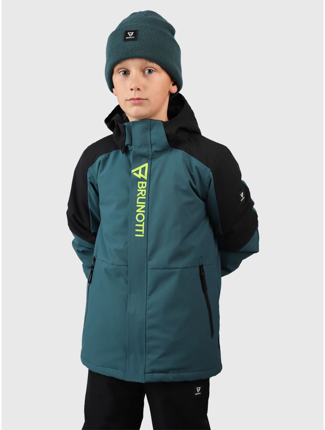 Brunotti, Sheldony chaqueta de esquí niños Fuel Green verde 