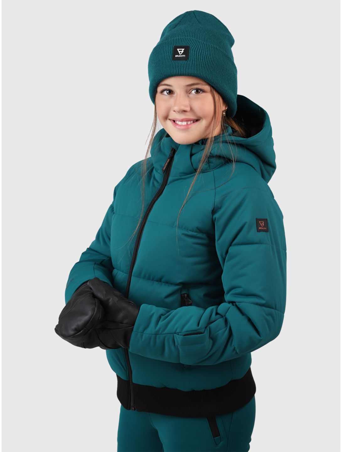 Brunotti, Suncrown chaqueta de esquí niños Evergreen verde 