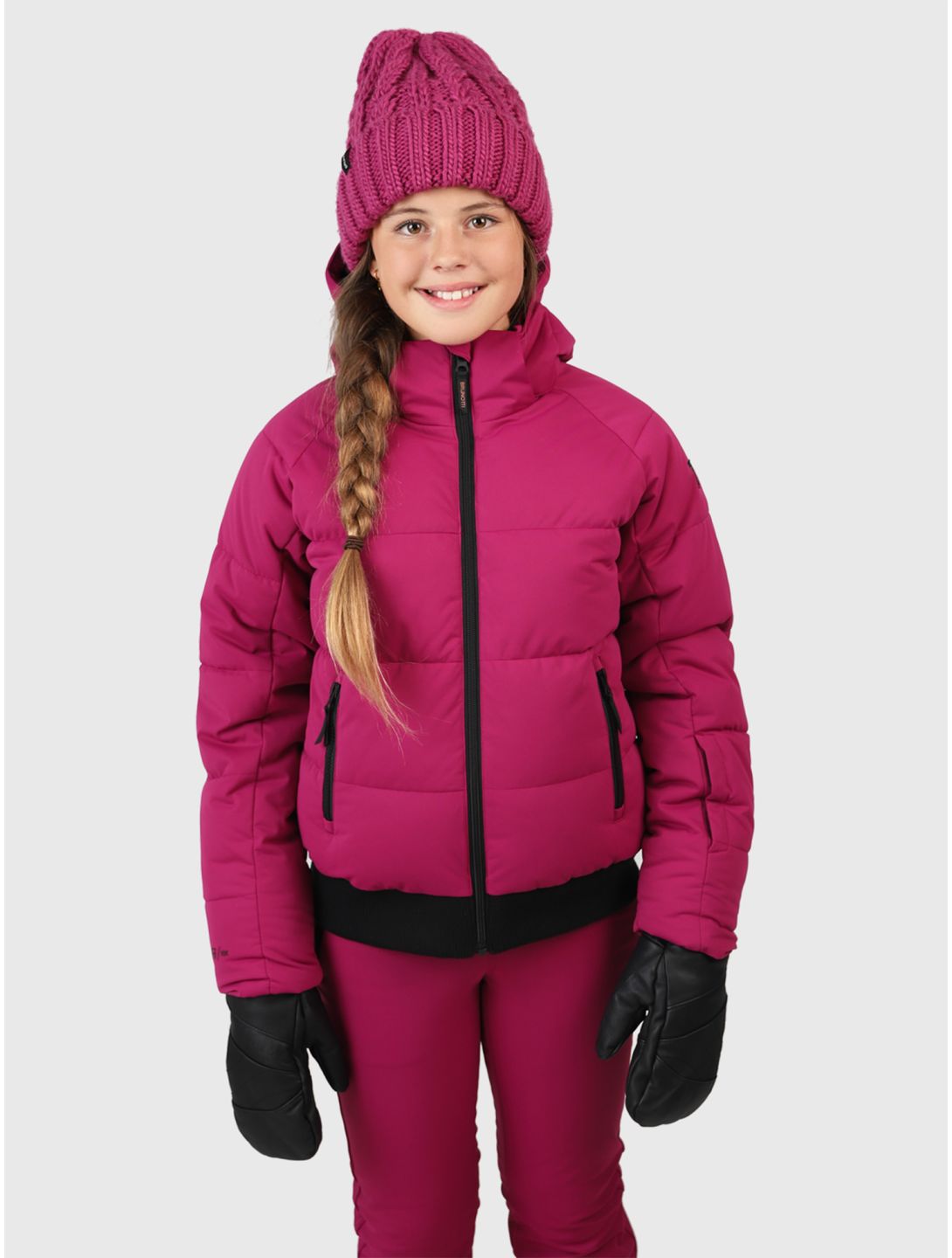 Brunotti, Suncrown chaqueta de esquí niños Fuchsia púrpura 