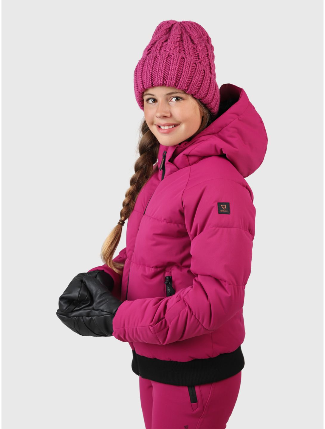 Brunotti, Suncrown chaqueta de esquí niños Fuchsia púrpura 