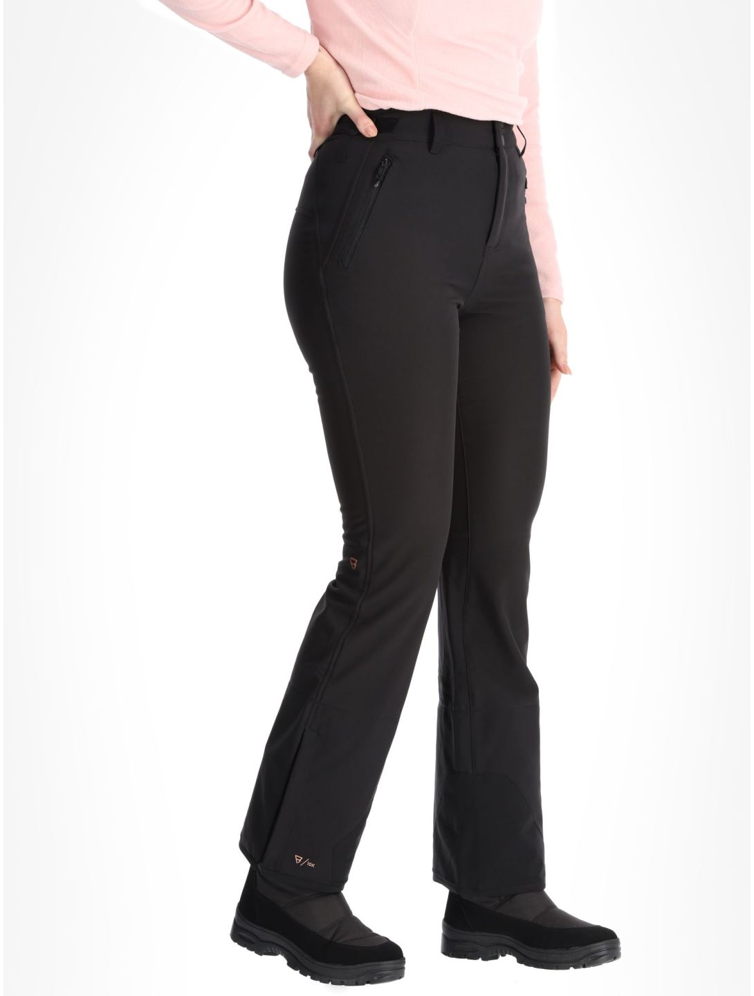 Brunotti, Tavors-N pantalones de esquí softshell mujeres Black negro 