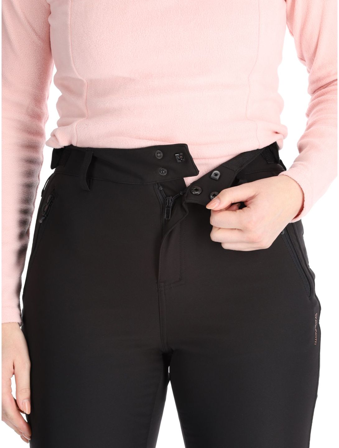 Brunotti, Tavors-N pantalones de esquí softshell mujeres Black negro 