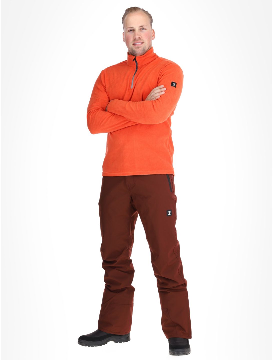 Brunotti, Tenno jersey hombres Mandarin naranja 