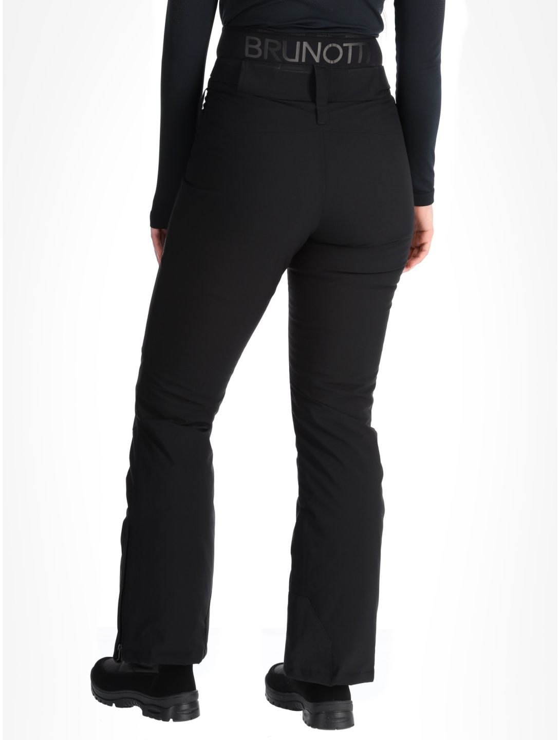 Brunotti, Whitewater pantalones de esquí mujeres Black negro 