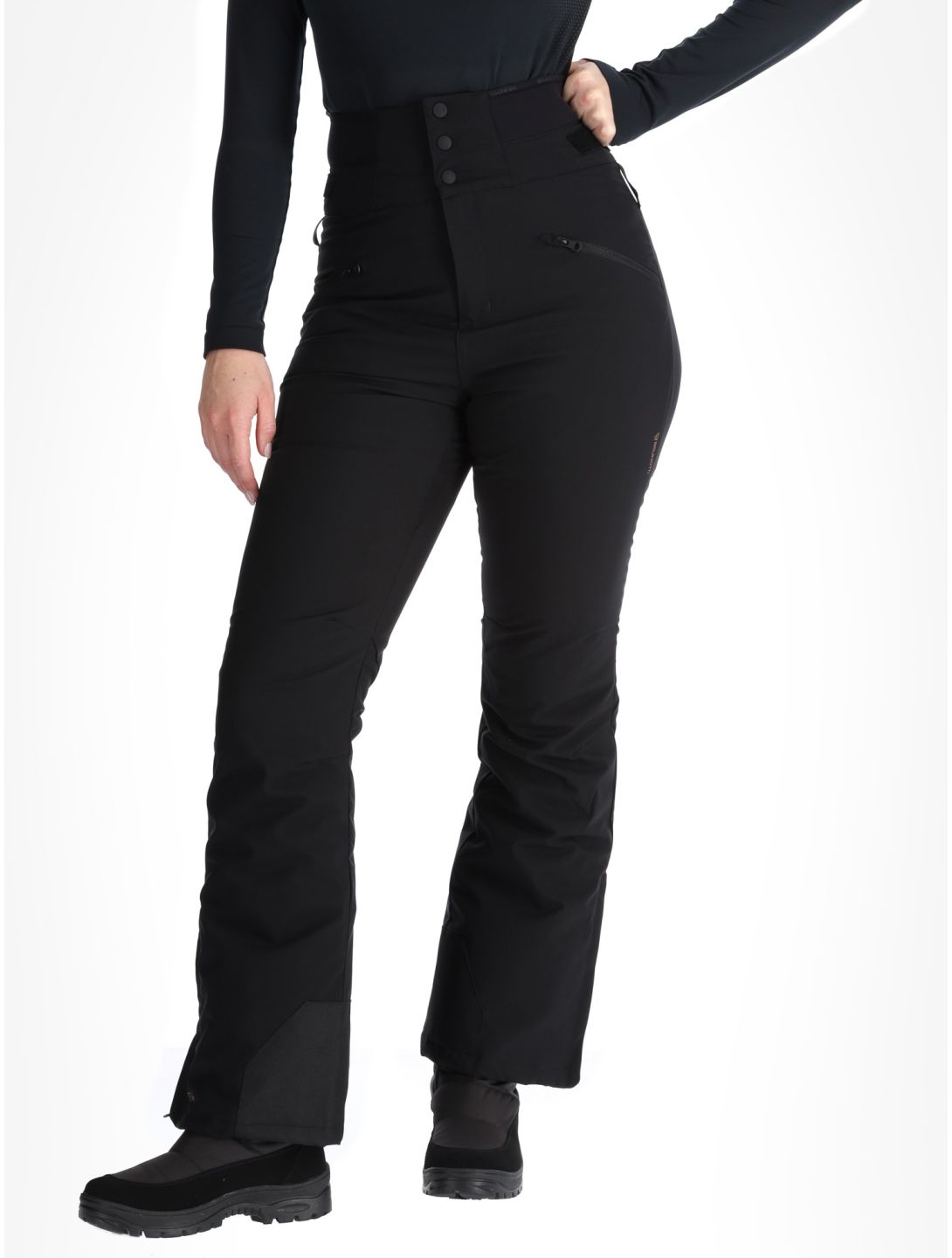 Brunotti, Whitewater pantalones de esquí mujeres Black negro 