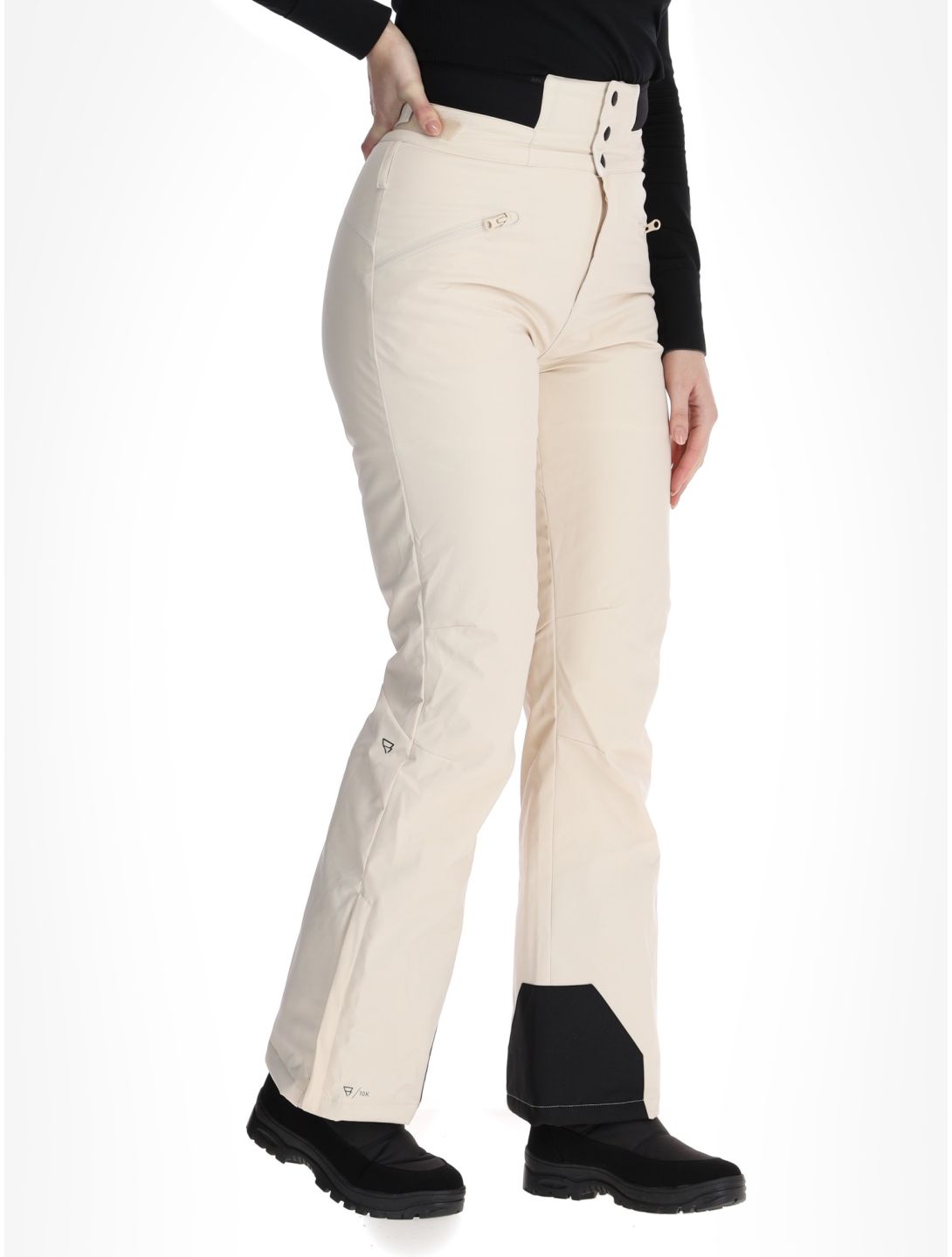 Brunotti, Whitewater pantalones de esquí mujeres Canvas beige 