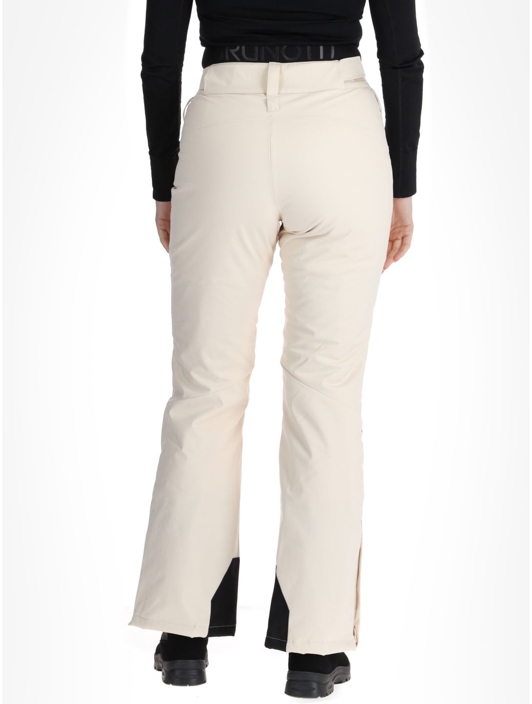 Brunotti, Whitewater pantalones de esquí mujeres Canvas beige 