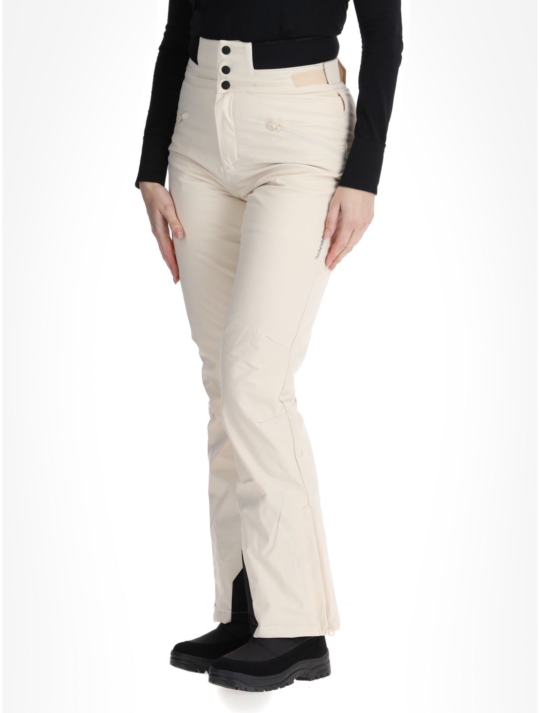 Brunotti, Whitewater pantalones de esquí mujeres Canvas beige 