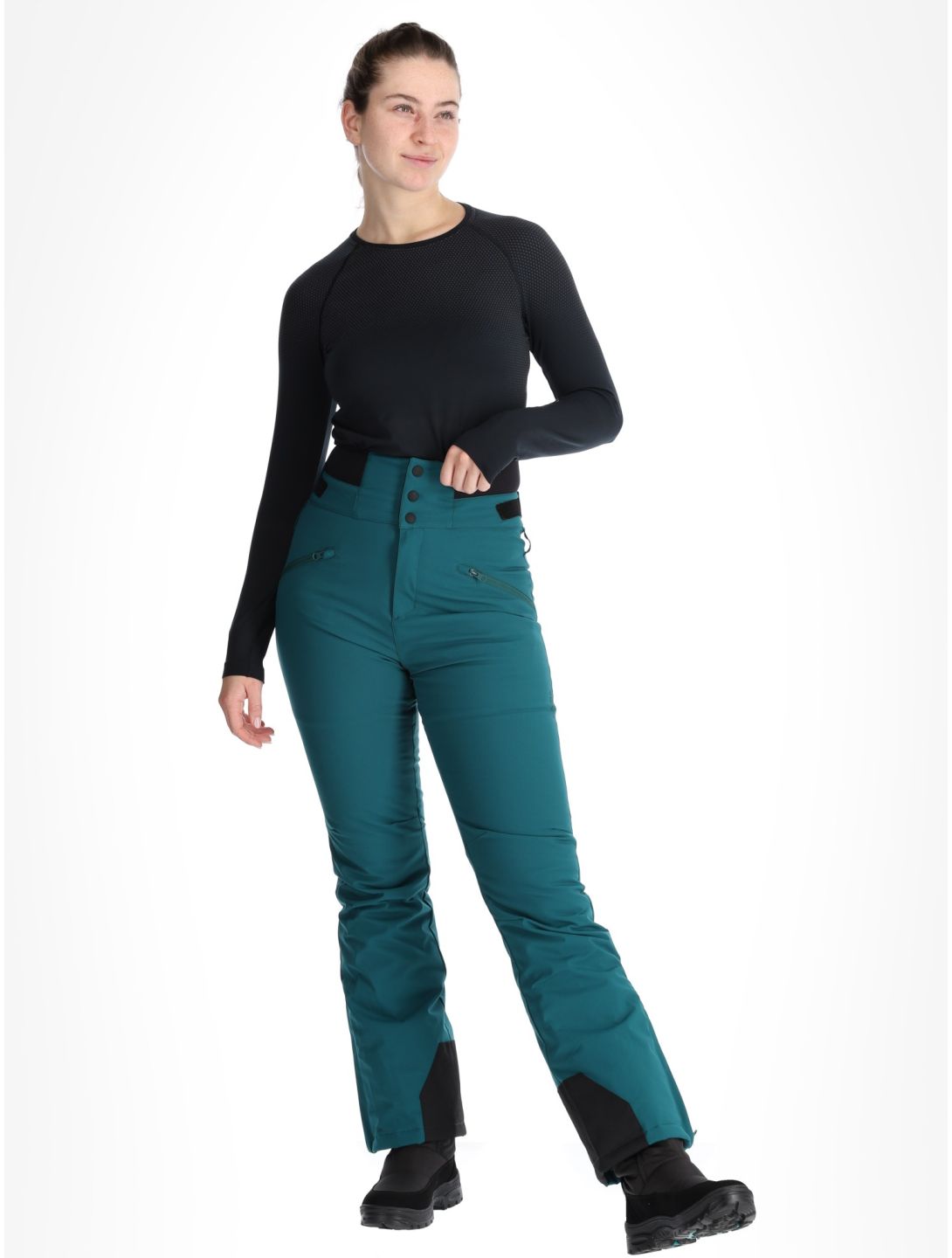 Brunotti, Whitewater pantalones de esquí mujeres Evergreen verde 