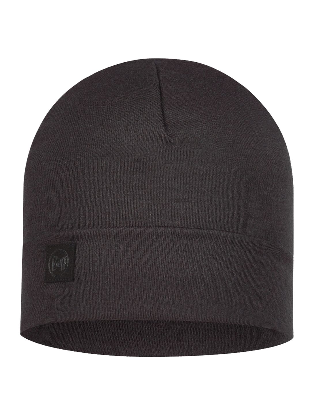 Buff, Merino Heavyweight Beanie gorro unisex Solid Black negro 