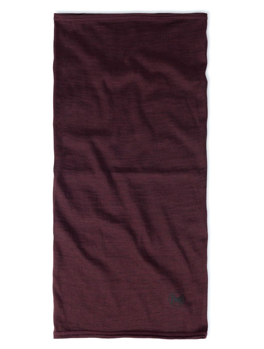 Buff, Merino Lightweight bufanda unisex Solid Garnet rojo 