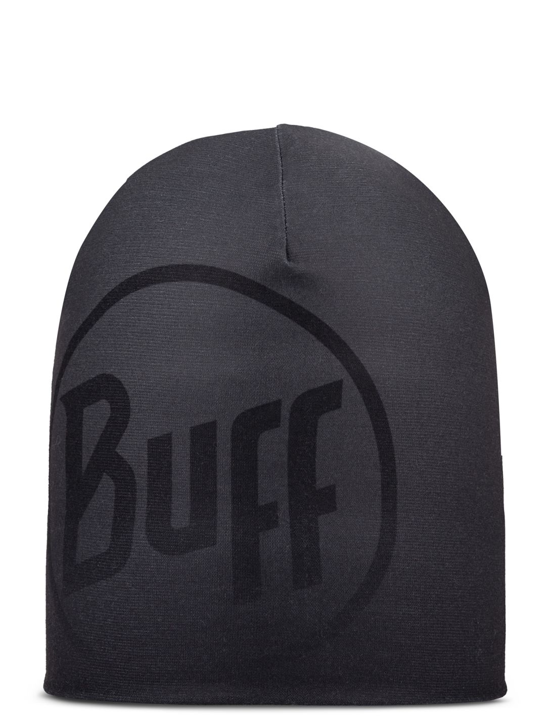 Buff, Polar Reversible gorro unisex Solid Black negro 