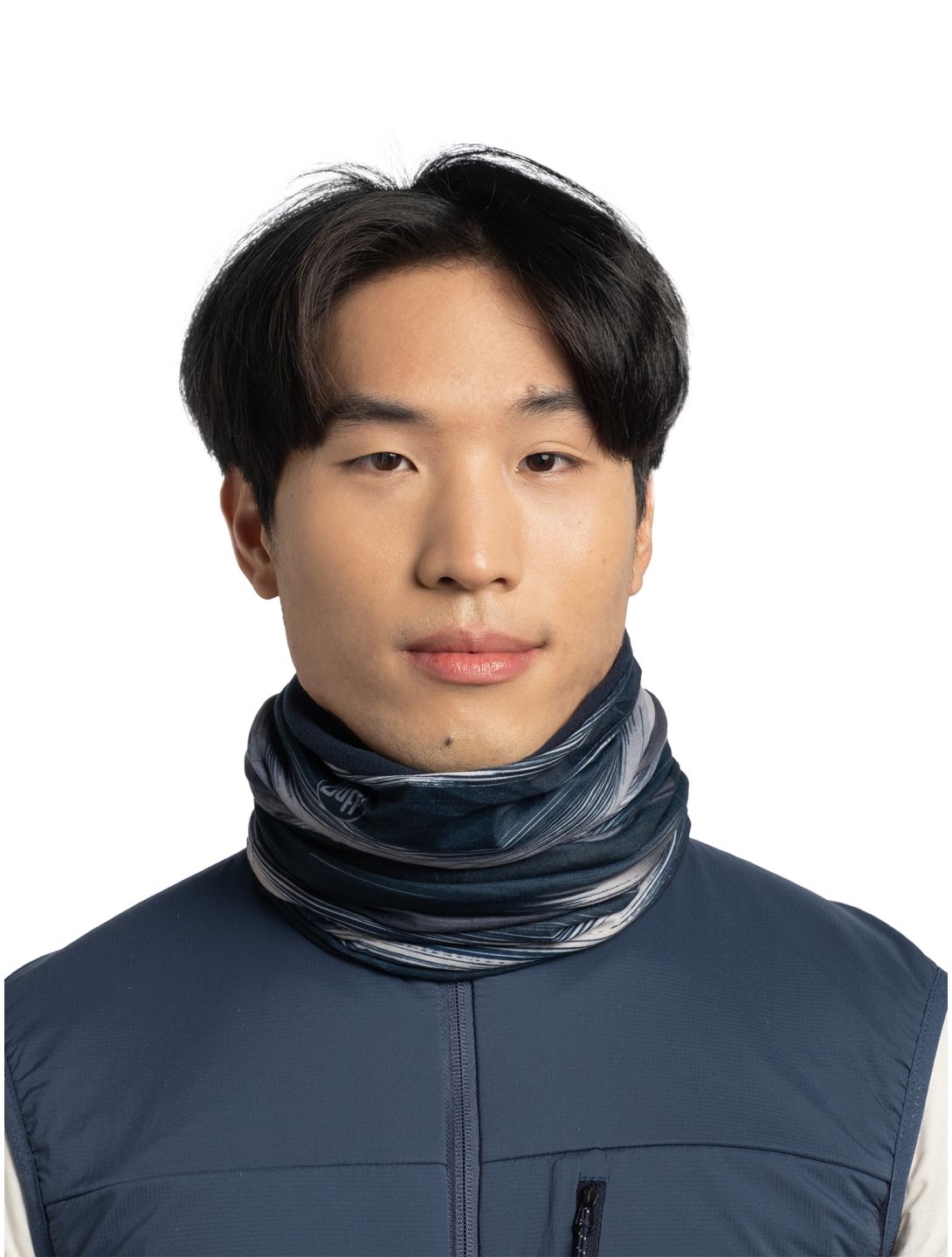 Buff, Polar Reversible bufanda unisex Arky Navy azul 