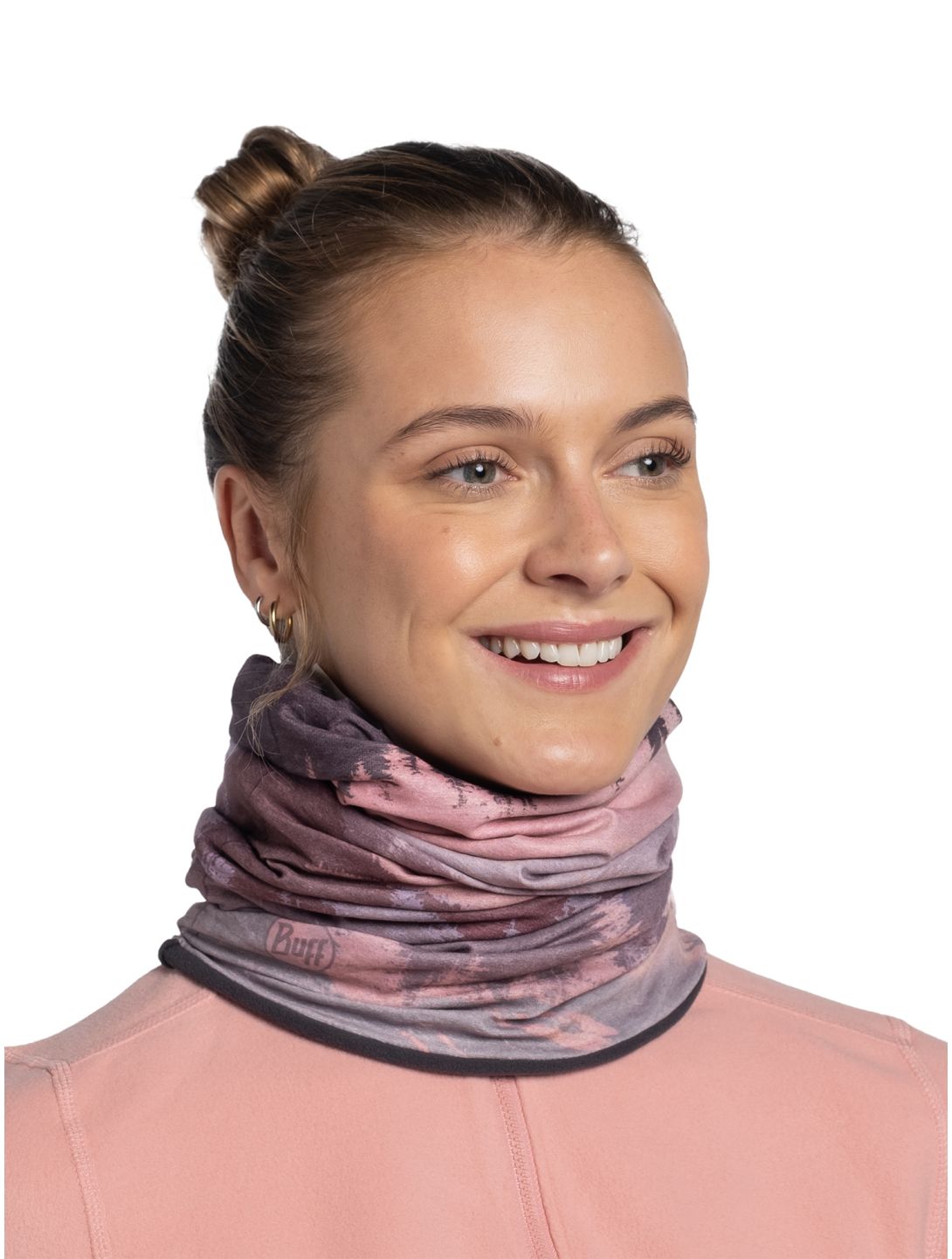 Buff, Polar Reversible bufanda unisex Metly Rosewood multicolor, rosa 