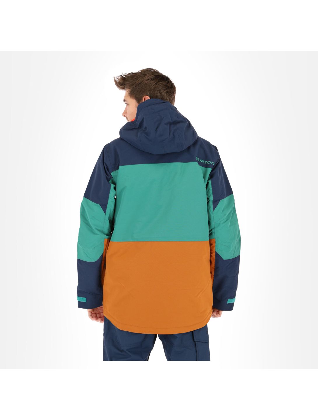 Burton, Breach Insulated chaqueta de esquí hombres azul/marrón/verde