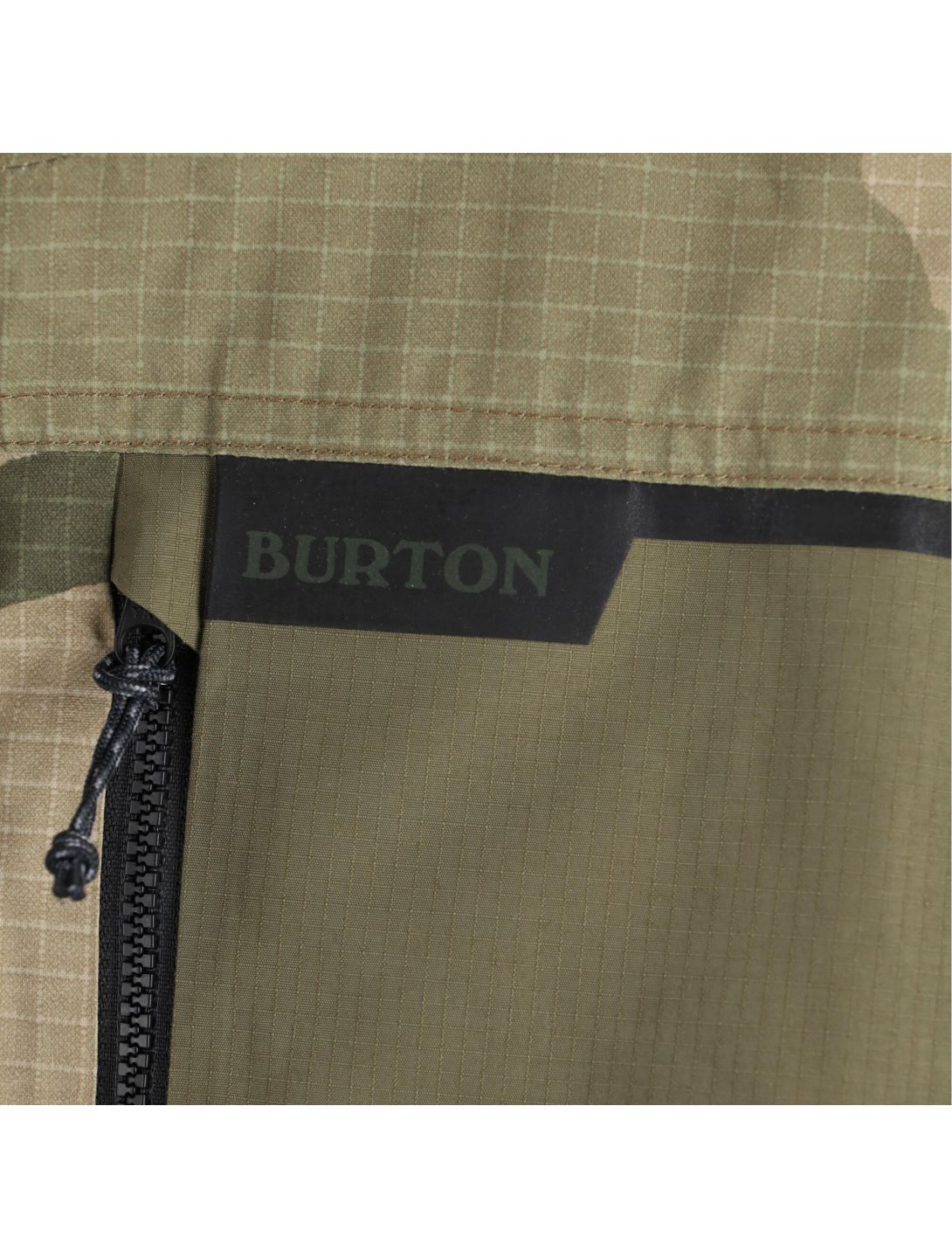 Burton, Frostner chaqueta de esquí hombres Barren Camo verde