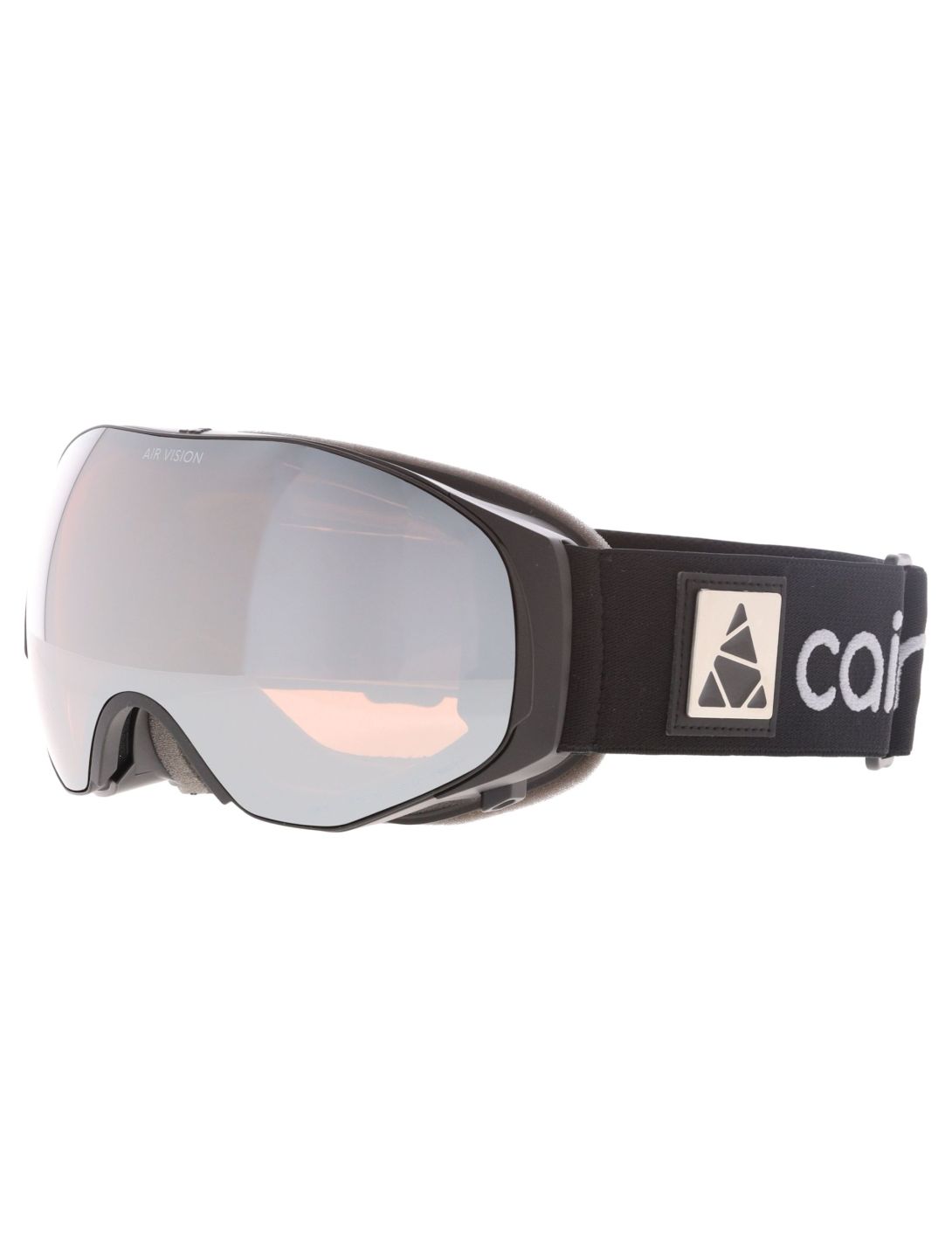 Cairn, Air Vision OTG gafas de esquí unisex Mat Black Silver negro, Zilver 