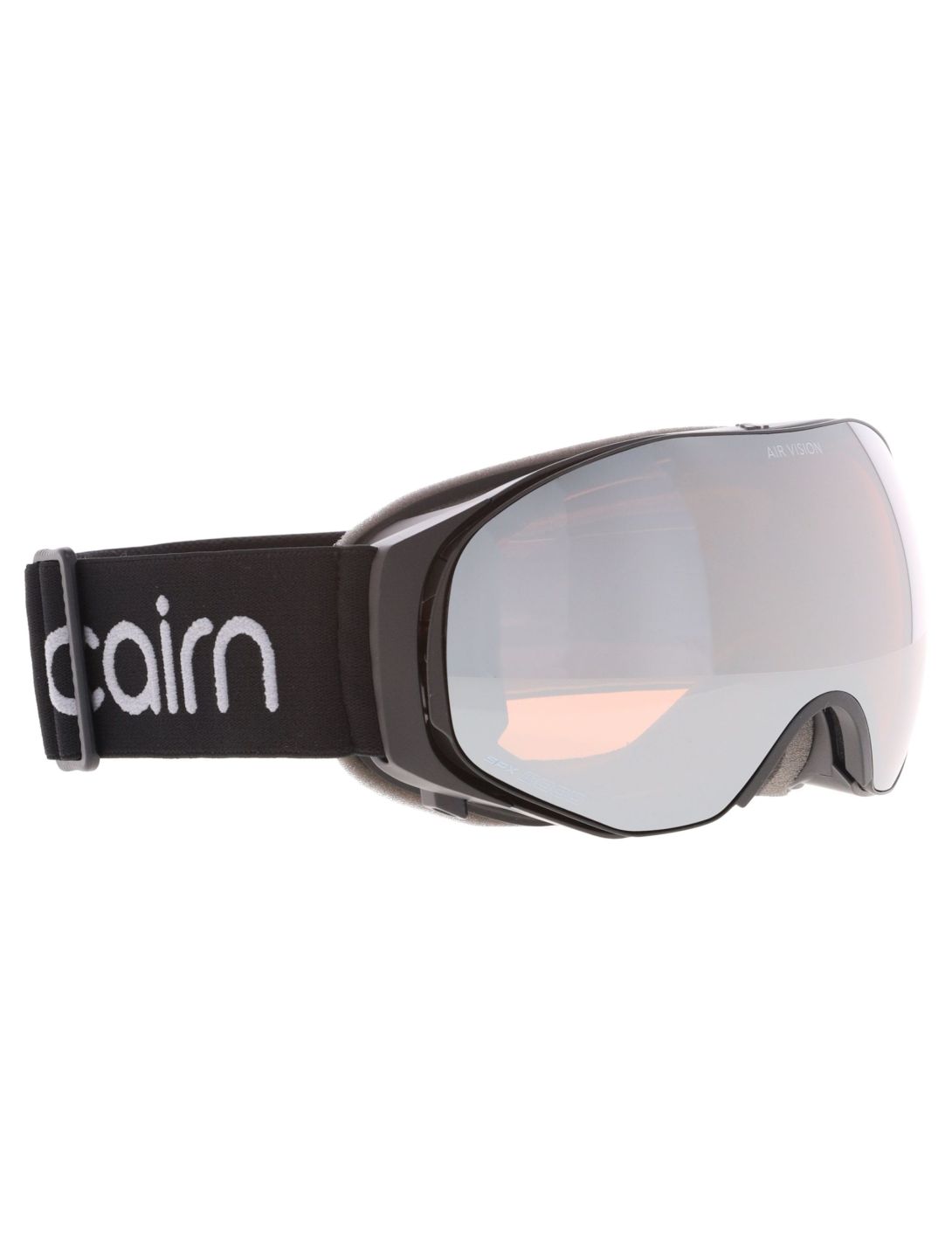 Cairn, Air Vision OTG gafas de esquí unisex Mat Black Silver negro, Zilver 