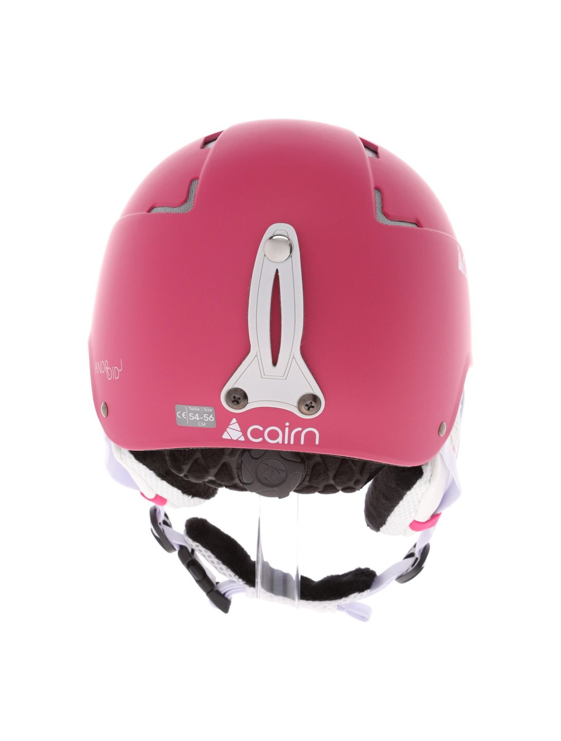 Cairn, Android J casco niños mat fluo fuchsia rosa 