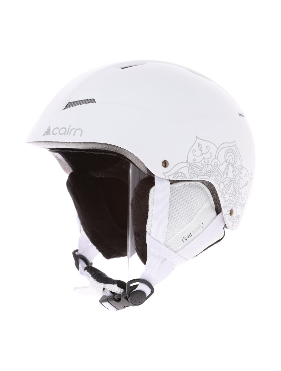 Cairn, Andromed casco unisex mat mandala blanco 