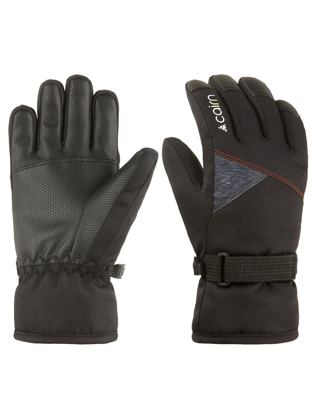 Cairn, Artic 3 J C-Tex guantes de esquí niños Black Bright Red negro, rojo 