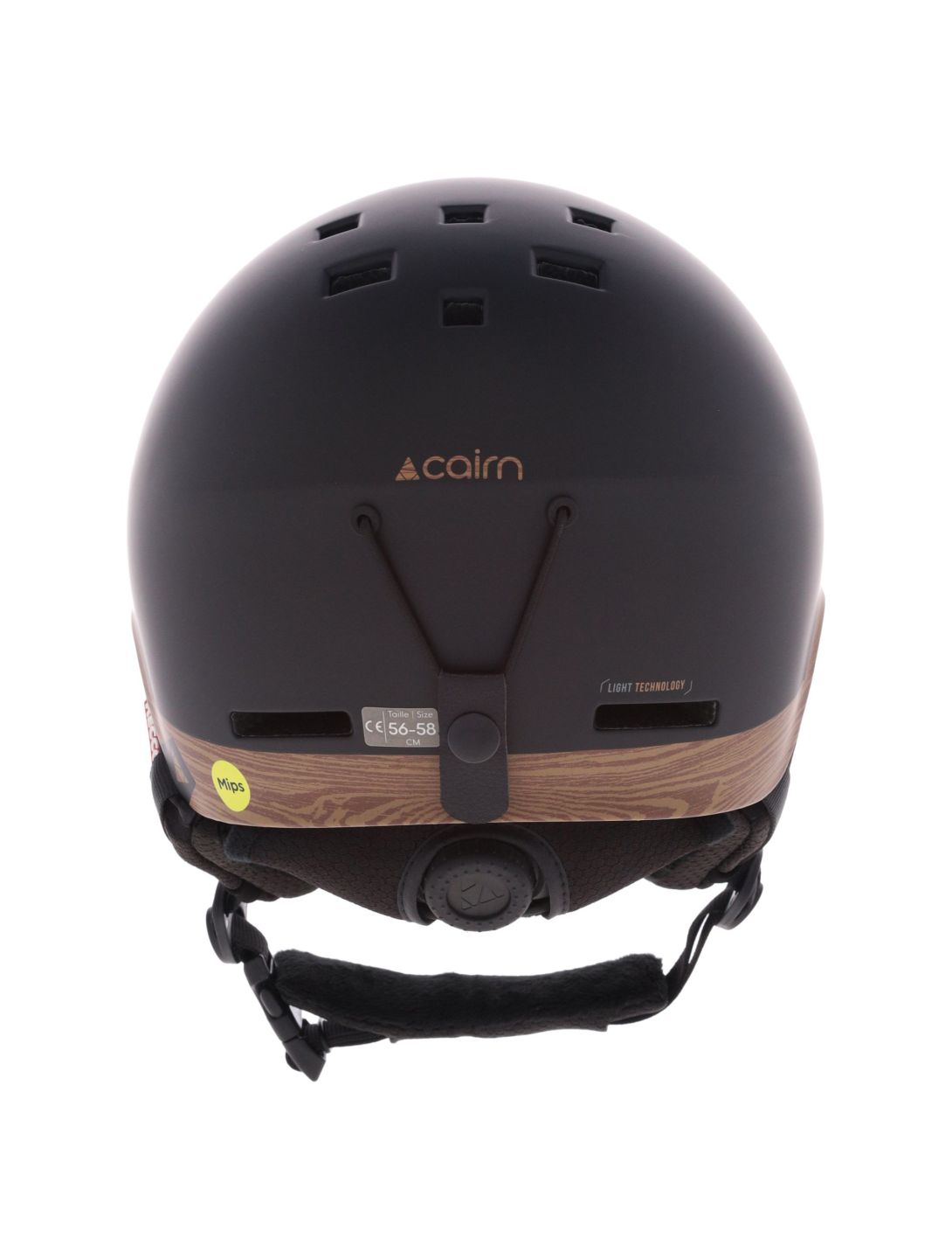 Cairn, Centaure Rescue Mips casco unisex Mat Black Wood marrón, negro 