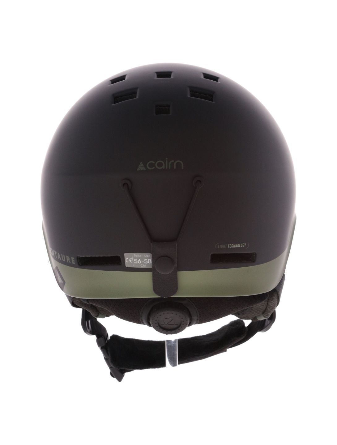 Cairn, Centaure Rescue casco unisex Mat Black Khaki negro, verde 