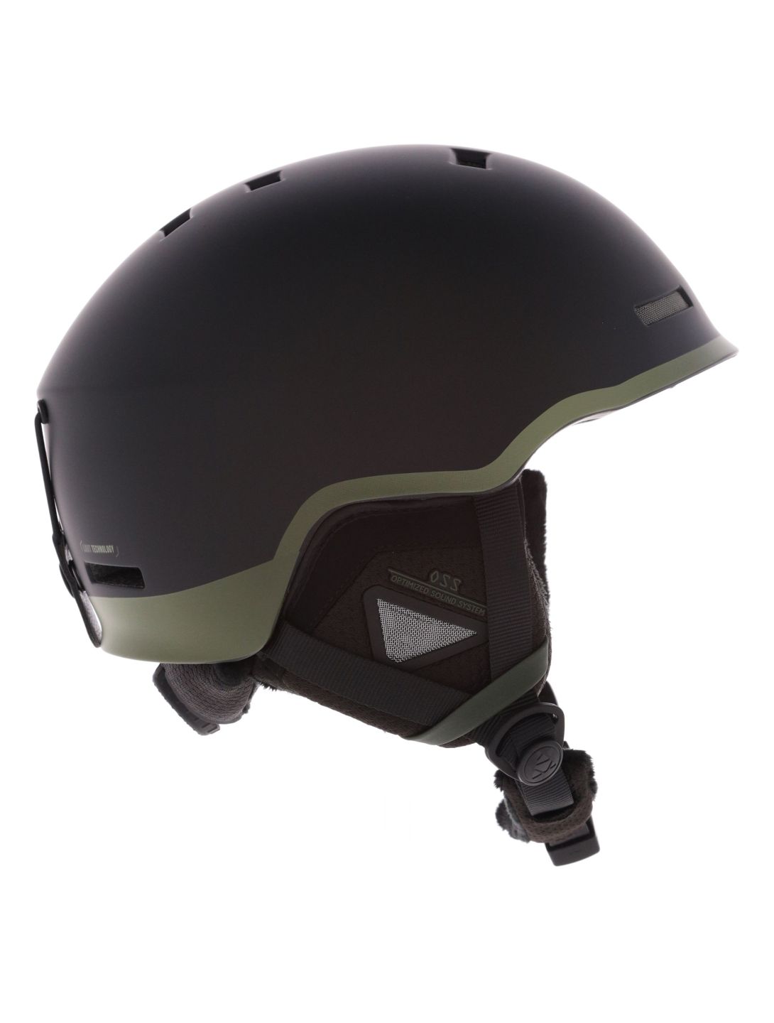 Cairn, Centaure Rescue casco unisex Mat Black Khaki negro, verde 