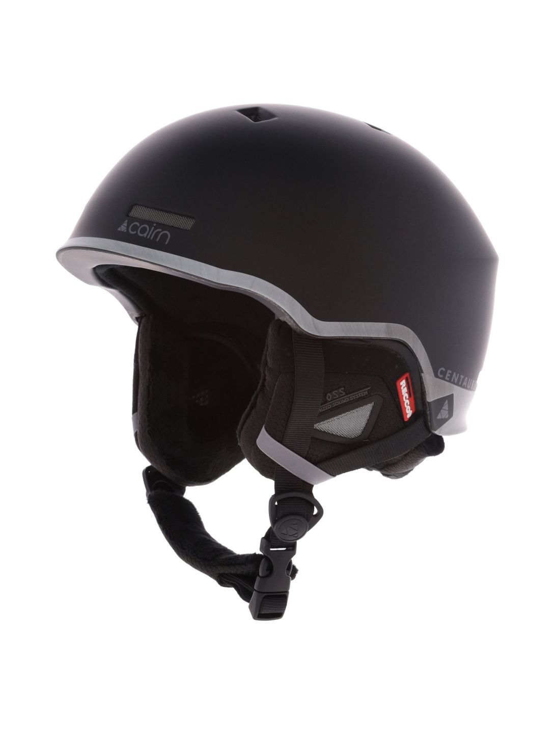 Cairn, Centaure Rescue casco unisex Mat Black Lava negro 