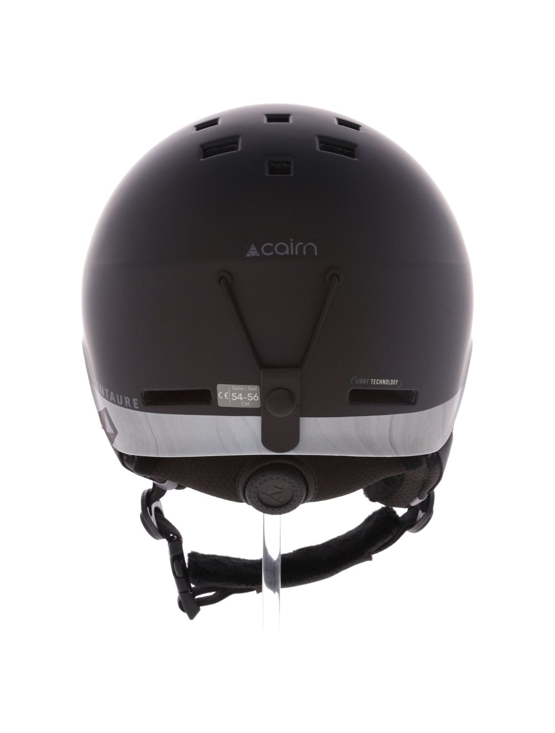 Cairn, Centaure Rescue casco unisex Mat Black Lava negro 