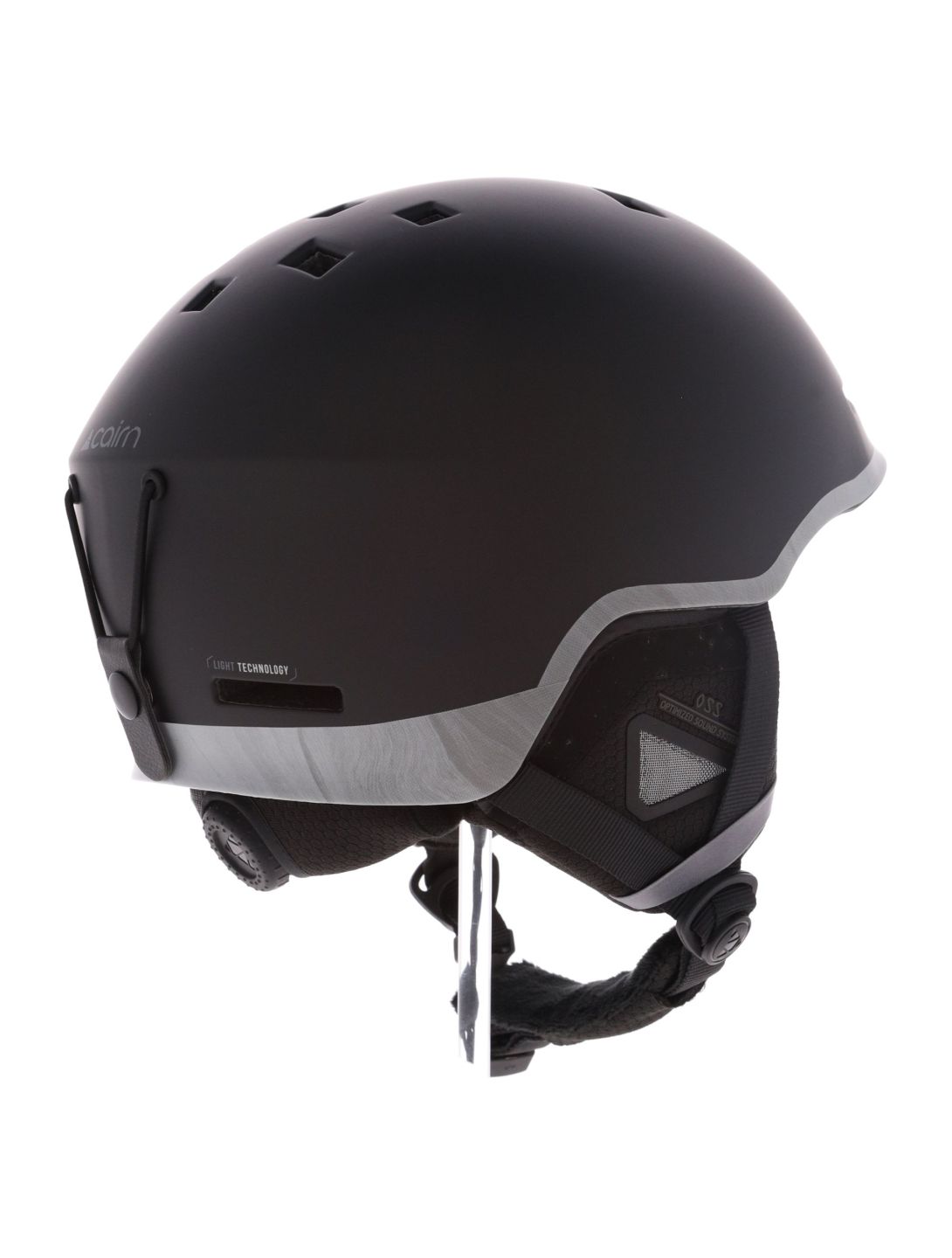 Cairn, Centaure Rescue casco unisex Mat Black Lava negro 