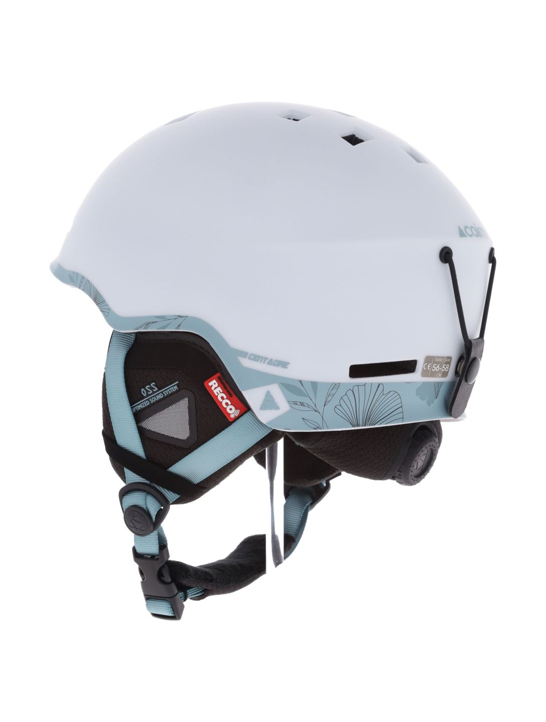 Cairn, Centaure Rescue casco unisex Mat White Eucalyptus azul, blanco 