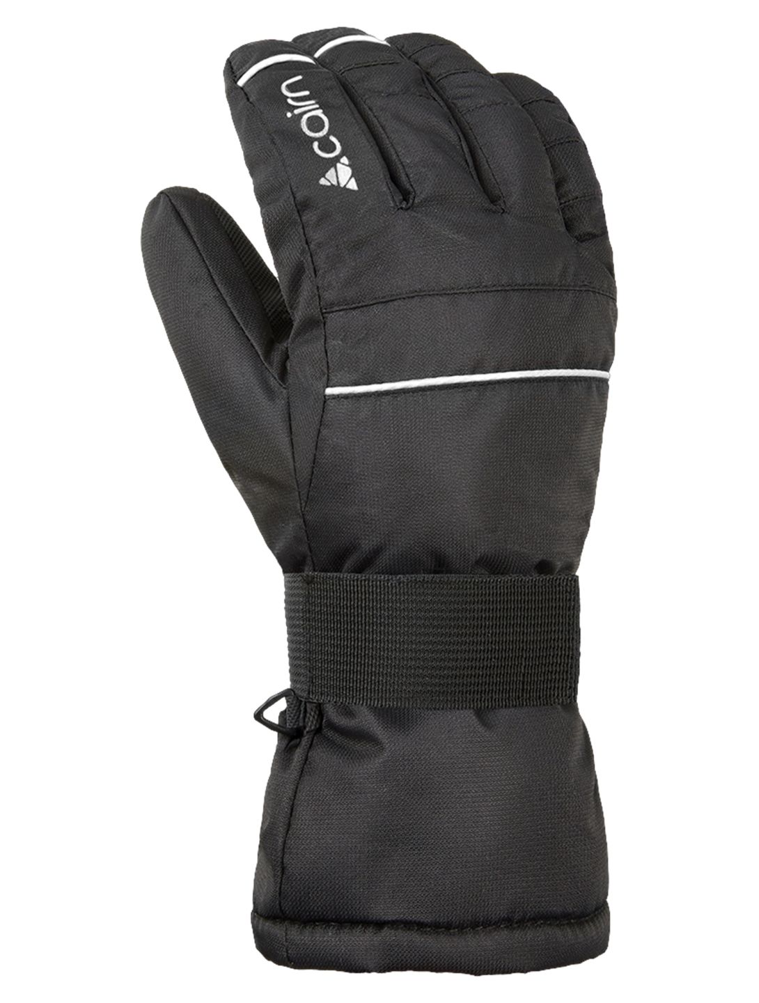 Cairn, Ceres M guantes de esquí hombres Black White blanco, negro 