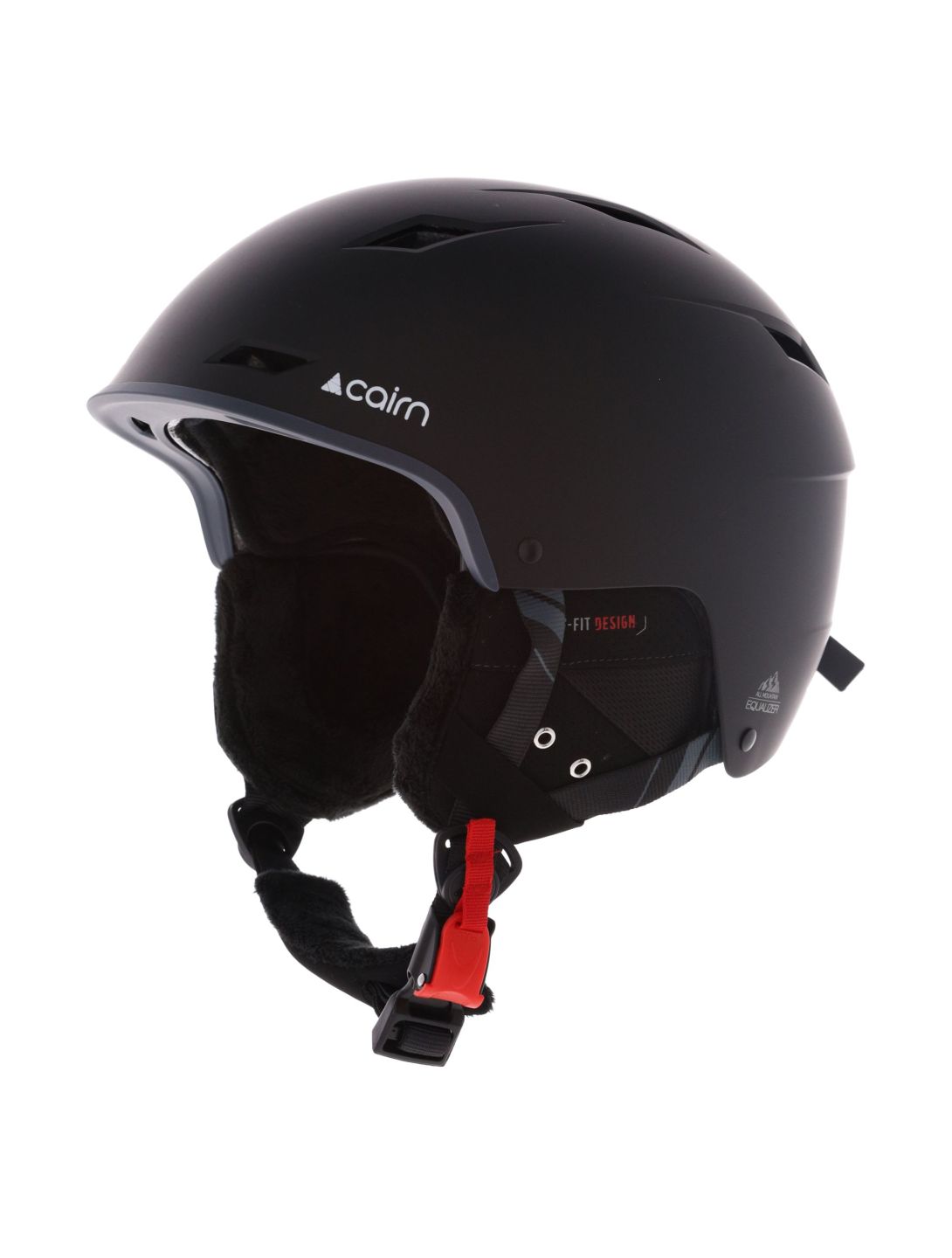 Cairn, Equalizer casco unisex Mat Black negro 