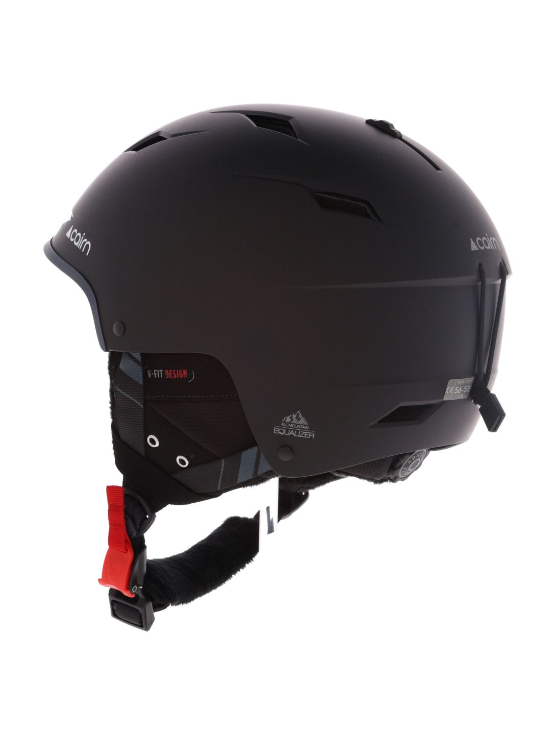 Cairn, Equalizer casco unisex Mat Black negro 