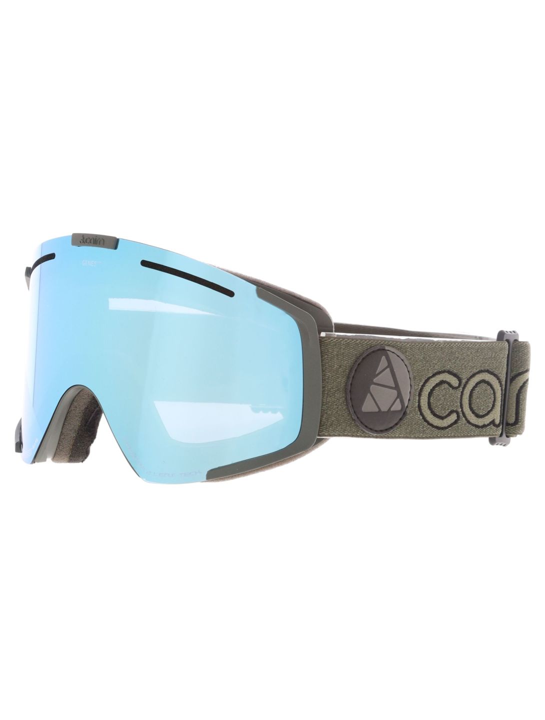 Cairn, Genesis gafas de esquí unisex Mat Forest Night Khaki verde 