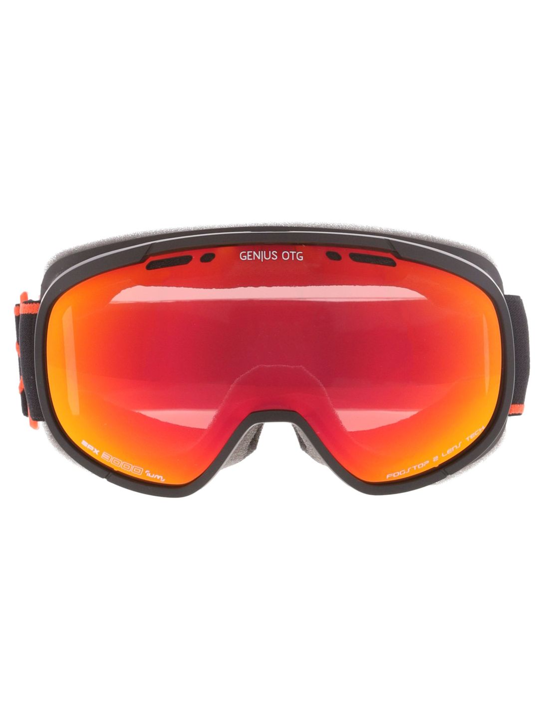 Cairn, Genius OTG gafas de esquí unisex Mat Black Orange naranja, negro 