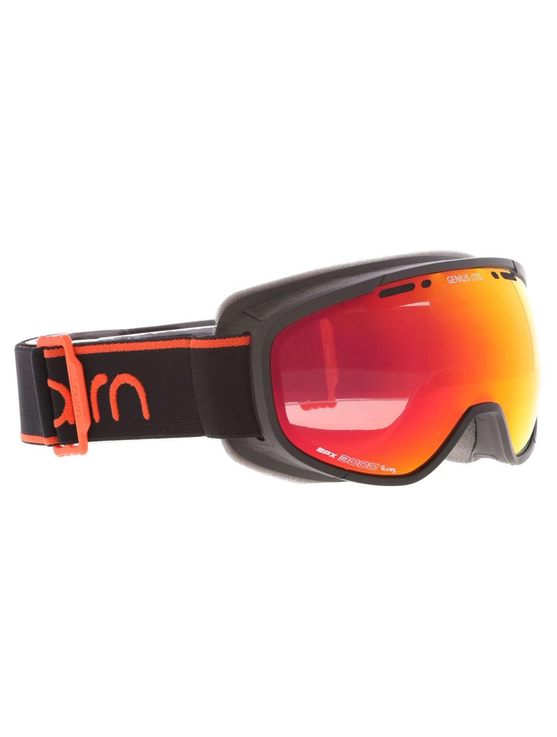 Cairn, Genius OTG gafas de esquí unisex Mat Black Orange naranja, negro 