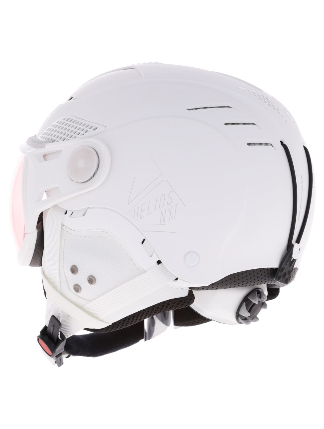 Cairn, Helios Evolight NXT casco con visera unisex Mat White blanco 