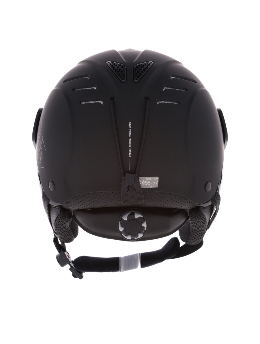 Cairn, Helios Evolight NXT casco con visera unisex Mat Black negro 