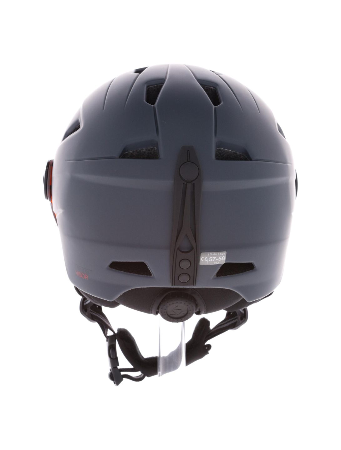 Cairn, Impulse Visor casco con visera unisex Anthracite Grey gris 