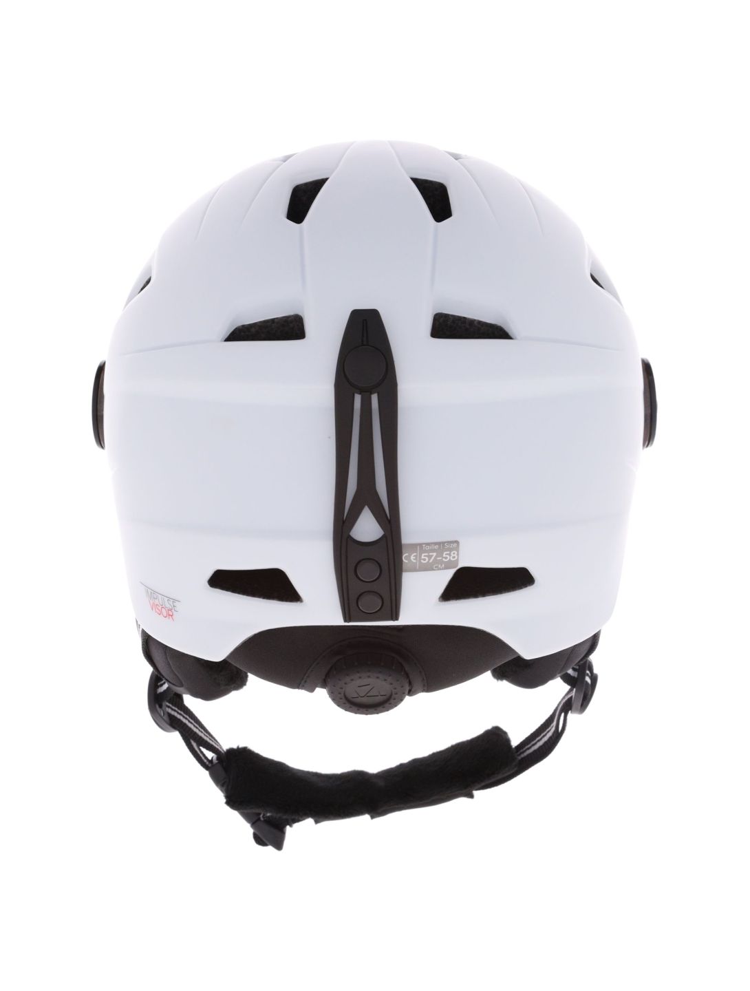 Cairn, Impulse Visor Photochromic casco con visera unisex Mat White blanco 