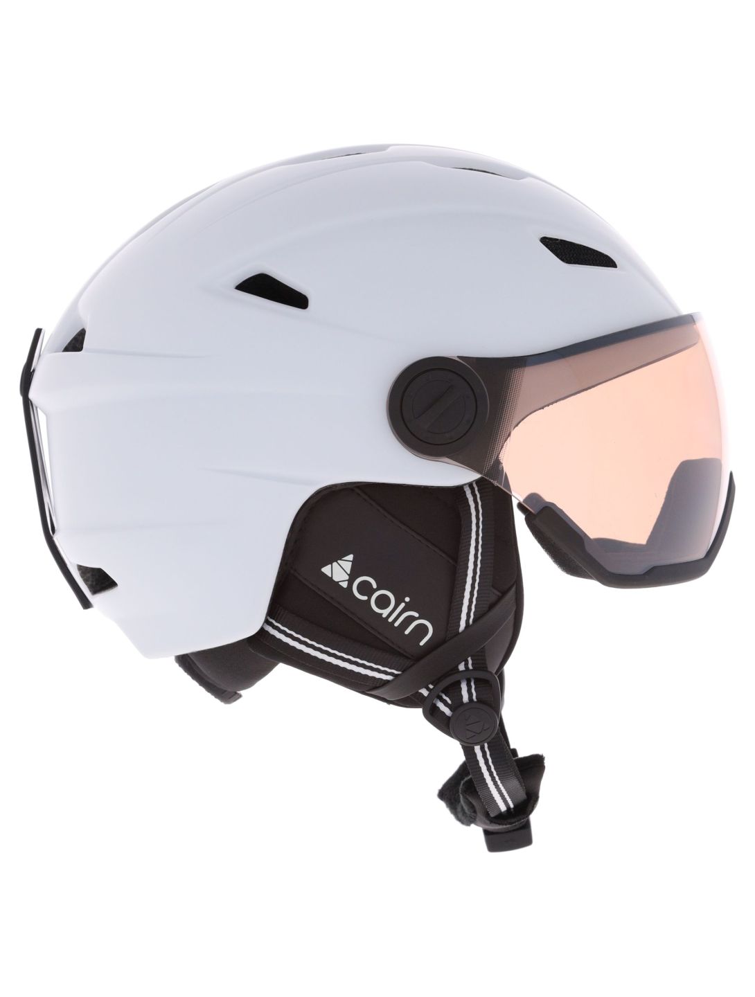 Cairn, Impulse Visor Photochromic casco con visera unisex Mat White blanco 