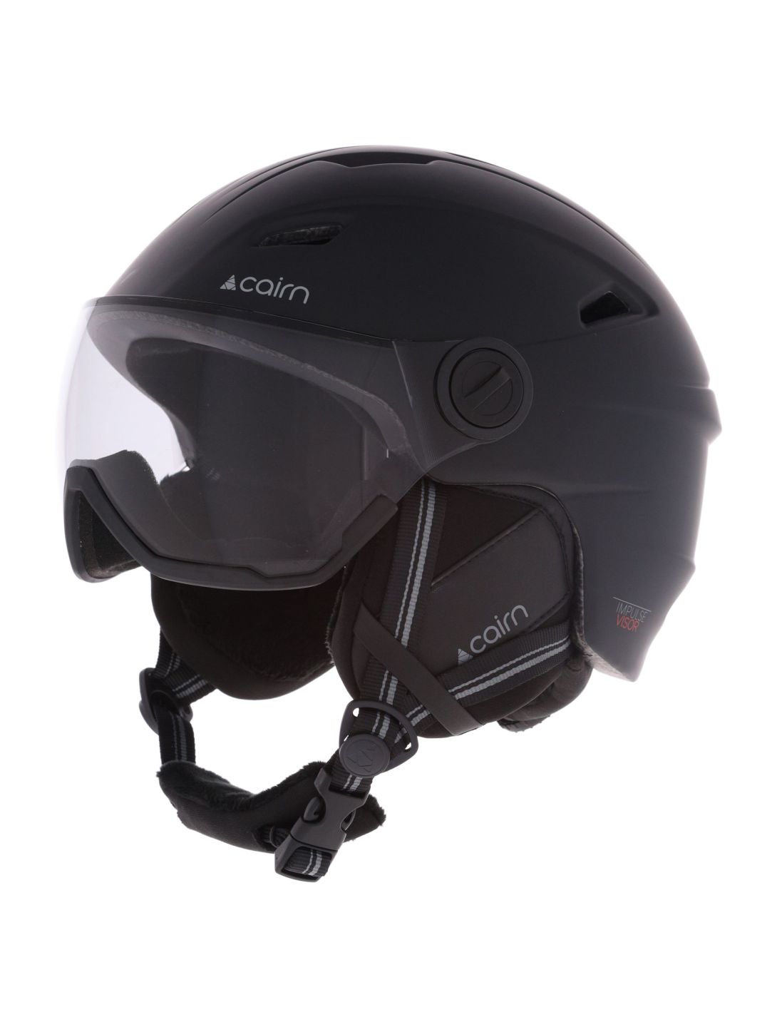 Cairn, Impulse Visor Photochromic casco con visera unisex Mat Black negro 