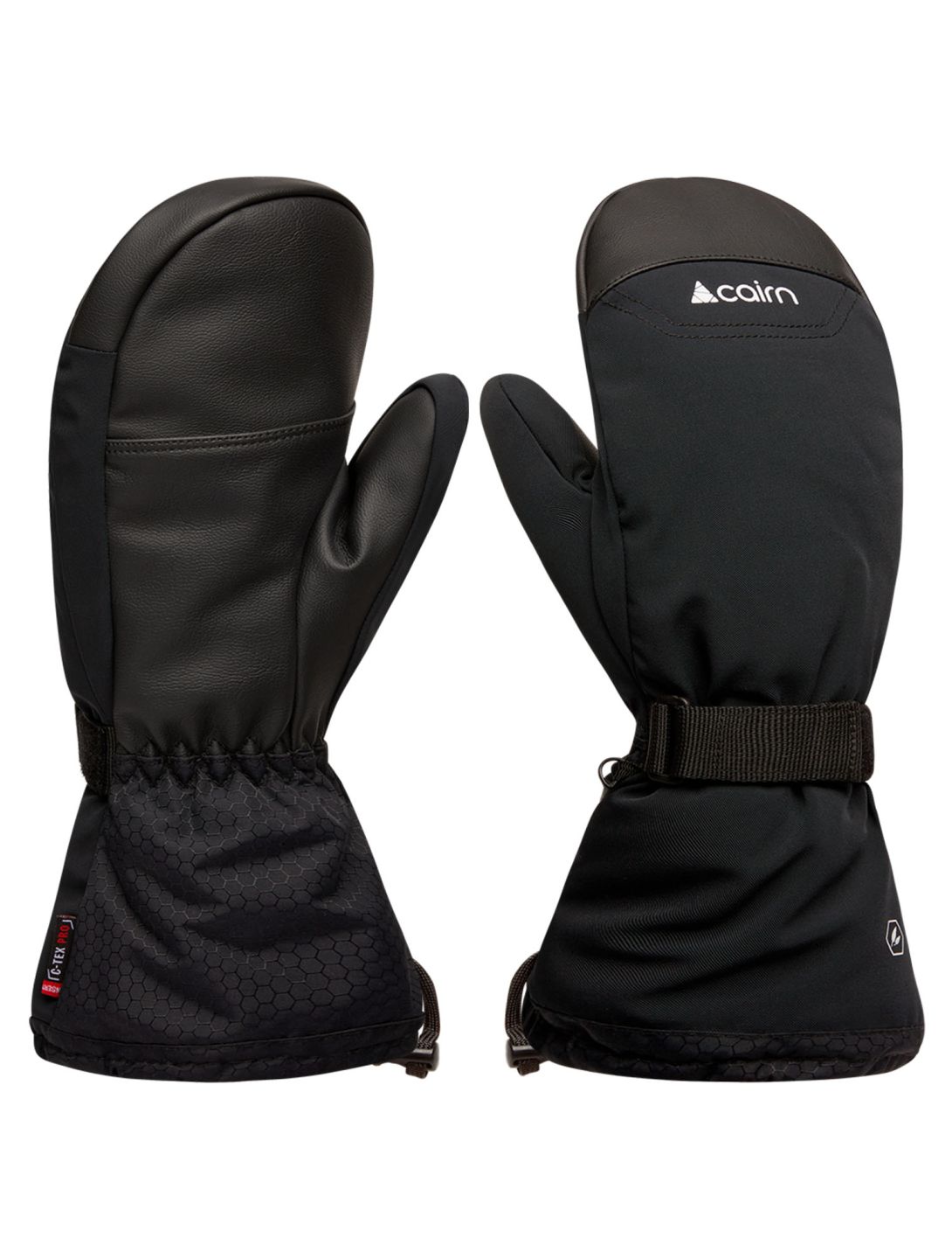 Cairn, Makalu 2 Ct P guantes hombres Black negro 